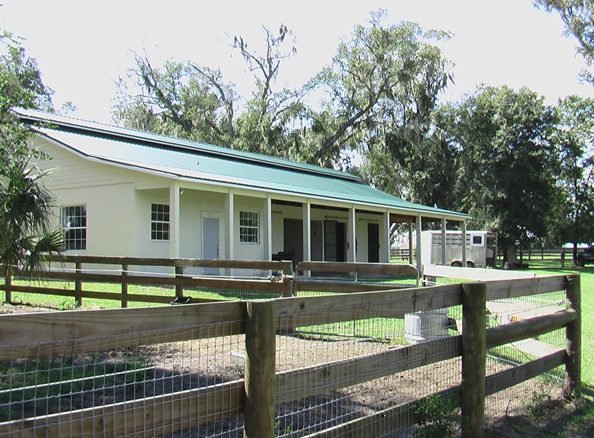 WelBreds Show Barn Rear